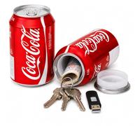 Hermans Secret Safe Diversion - Lattine per bevande, svitare il coperchio per rivelare lo scomparto segreto, ponderata realistica (Cola)