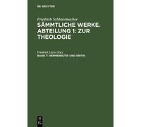 Hermeneutik und Kritik (Copertina rigida)