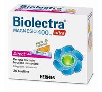 HERMES ARZNEIMITTEL GmbH BIOLECTRA ULTRA DIRECT 400 MG ARANCIA 20 BUSTE