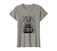 Hermes Dio Greco Maglietta, Donna, Ardesia, L