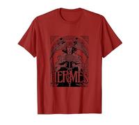 Hermes Dio Greco Maglietta, Uomo, Mirtillo Rosso, L