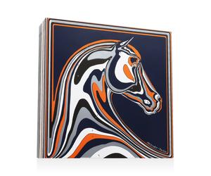 Hermès H24 Herbes Vives EDP ricaricabile 100 ml + EDP MINI 15 ml variante Horse Head Motif Box