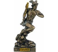 Hermes / Mercurio Greco Romano Messaggero Dio (miniatura in resina 8,7 cm / 3...