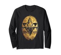 Hermes Trismegistus Antico Greco esoterico Simbolo Occulto Maglia a Manica