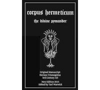Hermes Trismegistus Corpus Hermeticum (Tascabile)