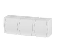 Hermes2 Presa tripla ermetica con/e 16A HERMES 2 1023-00