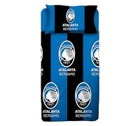 hermet Atalanta B.C. | Completo Lenzuolo Singolo | 100% Cotone | Prodotto Ufficiale, A002