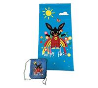 hermet Bing/Telo Mare Con Zaino Sacca / 70x140 / Fastdry/Prodotto Ufficiale