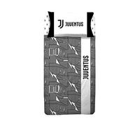 hermet Completo Letto Matrimoniale Juventus, Bianco, Nero, 2 piazze