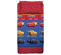 hermet completo letto singolo in cotone CARS pixar coppia lenzuola una piazza