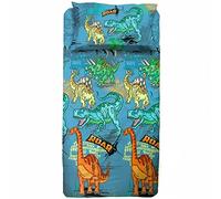 Completo Lenzuola Dinosaurs Dinosauri - Letto Singolo