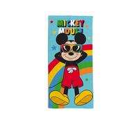 hermet, Disney, Telo Mare Topolino, 70x140 cm, Asciugamano da Spiaggia o Piscina, 100% Morbido Cotone, Pratico e Leggero