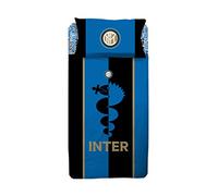 COMPLETO LENZUOLA F.C. INTER UFFICIALE 1 PIAZZA/SINGOLO 100% COTONE
