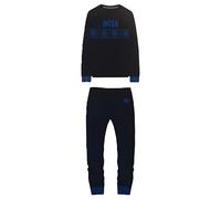 hermet Inter Pigiama Uomo in Felpa 100% Cotone Serie Speciale Prodotto Ufficiale Squadra (XL)