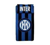 Completo Letto FC Inter 3 pz Una Piazza, 100% Cotone Letto Singolo 100% Cotone