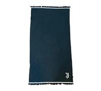 hermet Juventus F.C., Telo Mare Con Frange, Telo Foutà Mare e Piscina, 100% Cotone, Cm.85x160, Prodotto Ufficiale