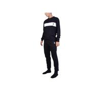 hermet Juventus, Pigiama Serafino In Interlock di Cotone, 100% Cotone, Maglia più Pantalone, Nero, Con Logo della Juventus, Taglia L