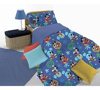 Copriletto Trapuntato Singolo Primaverile Topolino Mickey cotone 170x270