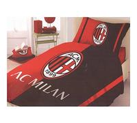 hermet Milan 9638519P501 Copriletto, 100% Cotone, Rosso/Nero, 38x28x2 cm