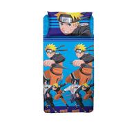 hermet Naruto, Set Lenzuola Letto Singolo, Completo Letto Singolo, Lenzuolo Sopra, Lenzuolo Con Angoli, Federa, 100% Cotone, Prodotto Ufficiale