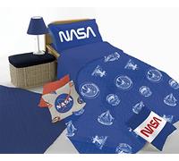 hermet NASA | Copriletto Trapuntato Primaverile Singolo | 1 Piazza | 170x260 | Cotone | Prodotto Ufficiale