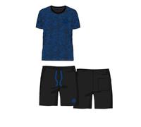 hermet pigiama corto uomo in cotone mezza manica INTER art. J10 2070 (XL)