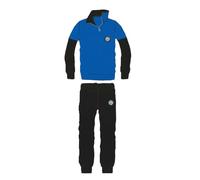 hermet Pigiama Inter, in Pile, Maglia Maniche Lunghe Pantalone, Pigiama Inter per Bambino o Ragazzo, Mezza Zip, Royal, Taglia 12 Anni