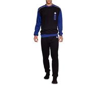 hermet Pigiama Interlock Serafino Inter, 100% Cotone, per Bambini e Ragazzi, da 4 a 16 Anni, Prodotto Ufficiale