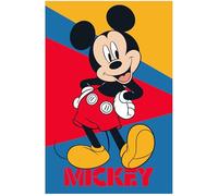 hermet Plaid Coperta Morbida Mickey Mouse, Plaid Divano Morbido e Caldo, cm.100x150, Coperta Letto in Coral