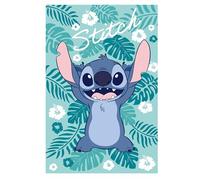 hermet Plaid Coperta Morbida Stitch, Plaid Divano Morbido e Caldo, cm.100x150, Coperta Letto in Coral