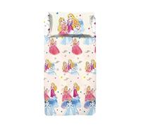 COMPLETO LETTO LENZUOLA PRINCIPESSE 100%COTONE DISNEY SINGOLO
