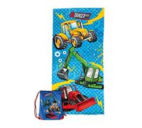 hermet Ruspa Trattore/Telo Mare Con Zaino Sacca/Fastdry / 70x140