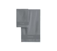 hermet Set Asciugamani Bagno Ferre', 2 Pezzi, Viso 60x100 + Ospite 40x60, 100% Cotone