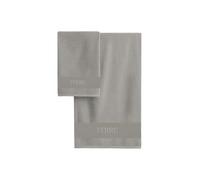 hermet Set Asciugamani Bagno Ferre', 2 Pezzi, Viso 60x100 + Ospite 40x60, 100% Cotone