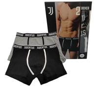 hermet Set Boxer Juve Calcio 2 Paia in Elegante Box | Abbigliamento Intimo Ufficiale Juventus FC Calcio PS 17852