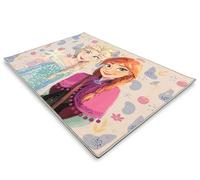 hermet Tappeto con Antiscivolo Frozen per Cameretta, Stampa Digitale, Misura cm.80x120, Pesonaggi Disney Marvel