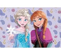 hermet Tappeto con Antiscivolo Frozen per Cameretta, Stampa Digitale, Misura cm.80x120, Pesonaggi Disney Marvel