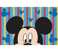hermet Tappeto con Antiscivolo Mickey Mouse per Cameretta, Stampa Digitale, Misura cm.80x120, Pesonaggi Disney Marvel