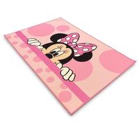 hermet Tappeto con Antiscivolo Minnie per Cameretta, Stampa Digitale, Misura cm.80x120, Pesonaggi Disney Marvel