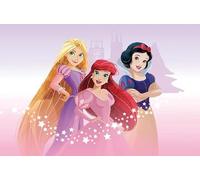 hermet Tappeto con Antiscivolo Princess per Cameretta, Stampa Digitale, Misura cm.80x120, Pesonaggi Disney Marvel