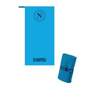 hermet Telo in Microfibra 80x160 cm Napoli - Asciugamano Ufficiale per M Azzurro