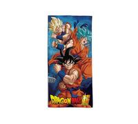 hermet, Telo Mare Dragon Ball, 70x140 cm, Asciugamano da Spiaggia o Piscina, 100% Morbido Cotone, Pratico e Leggero