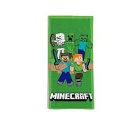hermet, Telo Mare Minecraft, 70x140 cm, Asciugamano da Spiaggia o Piscina, 100% Morbido Cotone, Pratico e Leggero