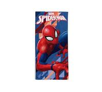 hermet Telo Mare Spiderman, 70x140 cm, Asciugamano da Spiaggia o Piscina, 100% Morbido Cotone, Pratico e Leggero