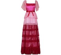 Hermione Costume Donna Cosplay Magia Accademia Hermione Vingtage Vestito da Ballo per Fancy Dress Up Halloween Natale Carnevale Festa Compleanno Mascherata Abito da Sera