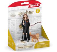 Hermione & Crookshanks 2 Figures 10 CM in Box Schleich e Grattastinchi Potter