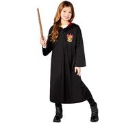 Hermione Vestaglia Kit Harry Potter Ragazze Licenza Costume + Bacchetta Magica