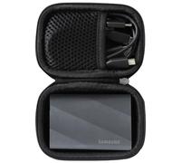 HERMIT SHELL Custodia rigida da viaggio per SSD portatile Samsung T9 SSD portatile 4TB/2TB/1TB, USB 3.2 unità a stato solido esterna (per 1 disco rigido)