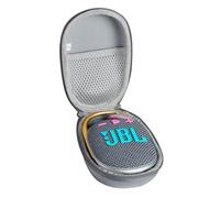 Hermitshell Custodia rigida da viaggio per mini altoparlante Bluetooth portatile JBL Clip 4 / JBL Clip 5 (grigio)