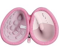 Hermitshell - Custodia rigida da viaggio per mouse ergonomico verticale Logitech Lift (rosa)